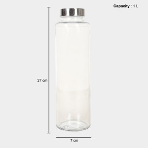 1L Glass Bottle - (M3851) 1L Glass Bottle - (M3851)