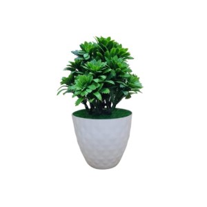 Hitech Artificial Green Bonsai with Pot for Home, Garden and Office Decor Hitech Artificial Green Bonsai with Pot for Home, Garden and Office Decor