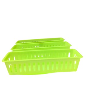 Plastic Basket Organizer – Durable PP Storage Bin with Handles, Stackable & Ventilated – Multi‑Purpose Organizer for Kitchen, Bathroom, Pantry, Office Plastic Basket Organizer – Durable PP Storage Bin with Handles, Stackable & Ventilated – Multi‑Purpose Organizer for Kitchen, Bathroom, Pantry, Office