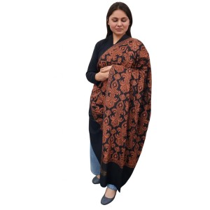 Women’s Traditional Shawl | Soft & Warm Winter Wrap Stole | Elegant Ethnic Design for Casual | Fashion Shawl for Women (Black) Women’s Traditional Shawl | Soft & Warm Winter Wrap Stole | Elegant Ethnic Design for Casual | Fashion Shawl for Women (Black)