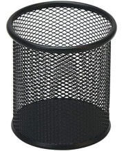 Black Round Mesh Pen Stand Pencil Holder pack of 1 I Desk Organizer for Office, Study & Home (Black) Black Round Mesh Pen Stand Pencil Holder pack of 1 I Desk Organizer for Office, Study & Home (Black)