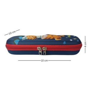 3D Hard Cover Large Capacity Waterproof Cute Pencil Case Stationery Cosmetic Box with Compartments Pencil Case for Kids Boys Cute Pen Pouch for Kindergarten and School (Tiger) 3D Hard Cover Large Capacity Waterproof Cute Pencil Case Stationery Cosmetic Box with Compartments Pencil Case for Kids Boys Cute Pen Pouch for Kindergarten and School (Tiger)