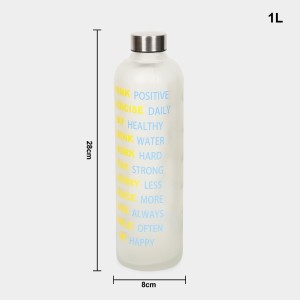 1L Glass Bottle - (M3790) 1L Glass Bottle - (M3790)