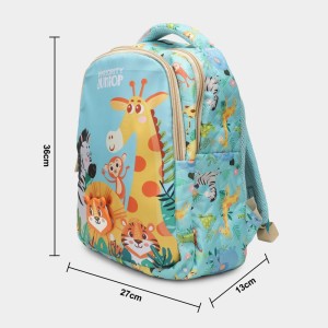 Kid's Blue Cartoon Printed Bag - (M3915) Kid's Blue Cartoon Printed Bag - (M3915)