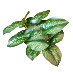 Artificial Indoor Leaf Plant with Pot – Realistic Faux Greenery, No Maintenance, Perfect for Home, Office or Shelf Décoration. Artificial Indoor Leaf Plant with Pot – Realistic Faux Greenery, No Maintenance, Perfect for Home, Office or Shelf Décoration.