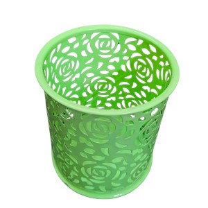 Flower Design Pen Pencil Holder | Light Green Desk Organizer for Office, Study & Home Flower Design Pen Pencil Holder | Light Green Desk Organizer for Office, Study & Home