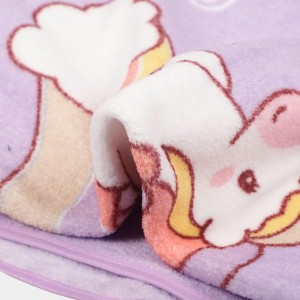 Home Beautiful Purple Microfibre Baby Towel - (M3128) Home Beautiful Purple Microfibre Baby Towel - (M3128)