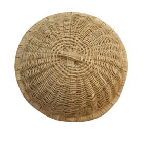 Handmade Natural Cane Basket | Round Bamboo Storage Basket for Fruits, Vegetables & Decor, Beter Jhuri Handmade Natural Cane Basket | Round Bamboo Storage Basket for Fruits, Vegetables & Decor, Beter Jhuri