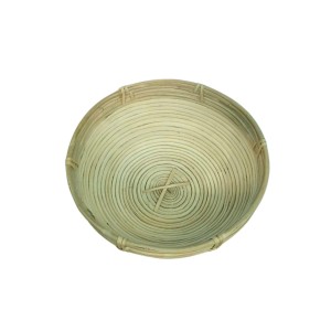 Round Bamboo Basket – Natural Woven Serving & Storage Basket for Fruit, Bread & Home Décor Round Bamboo Basket – Natural Woven Serving & Storage Basket for Fruit, Bread & Home Décor