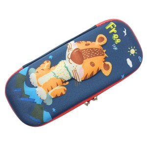 3D Hard Cover Large Capacity Waterproof Cute Pencil Case Stationery Cosmetic Box with Compartments Pencil Case for Kids Boys Cute Pen Pouch for Kindergarten and School (Tiger) 3D Hard Cover Large Capacity Waterproof Cute Pencil Case Stationery Cosmetic Box with Compartments Pencil Case for Kids Boys Cute Pen Pouch for Kindergarten and School (Tiger)
