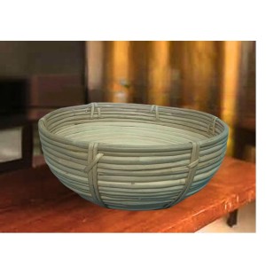 Round Bamboo Basket – Natural Woven Serving & Storage Basket for Fruit, Bread & Home Décor Round Bamboo Basket – Natural Woven Serving & Storage Basket for Fruit, Bread & Home Décor