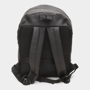 Brink Women's Black Polyurethane Backpack - (M530) Brink Women's Black Polyurethane Backpack - (M530)