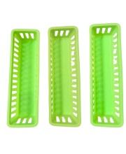 Plastic Basket Organizer – Durable PP Storage Bin with Handles, Stackable & Ventilated – Multi‑Purpose Organizer for Kitchen, Bathroom, Pantry, Office Plastic Basket Organizer – Durable PP Storage Bin with Handles, Stackable & Ventilated – Multi‑Purpose Organizer for Kitchen, Bathroom, Pantry, Office