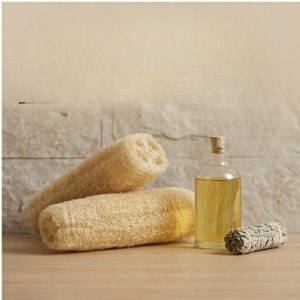Natural Loofah Sponge for Bath & Body Scrubbing | 100% Organic Luffa Exfoliating Sponge | Eco-Friendly Shower Scrubber for Skin Care & Cleaning (Pack of 2)