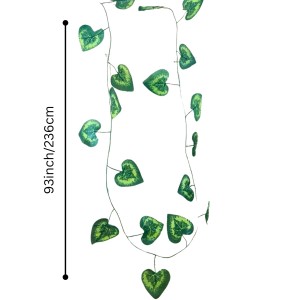 Artificial Hanging Leaf Vine Curtain – Green Decorative Leaf Garland for Home, Balcony, Garden & Wall Décor Artificial Hanging Leaf Vine Curtain – Green Decorative Leaf Garland for Home, Balcony, Garden & Wall Décor