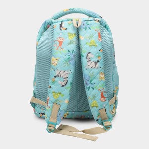 Kid's Blue Cartoon Printed Bag - (M3915) Kid's Blue Cartoon Printed Bag - (M3915)