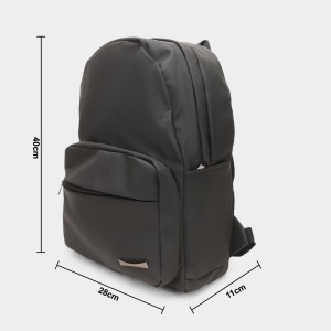 Brink Women's Black Polyurethane Backpack - (M530) Brink Women's Black Polyurethane Backpack - (M530)
