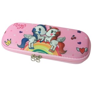3D Hard Cover Large Capacity Waterproof Cute Pencil Case Stationery Cosmetic Box with Compartments Pencil Case for Kids Boys Cute Pen Pouch for Kindergarten and School (Pink Unicorns) 3D Hard Cover Large Capacity Waterproof Cute Pencil Case Stationery Cosmetic Box with Compartments Pencil Case for Kids Boys Cute Pen Pouch for Kindergarten and School (Pink Unicorns)