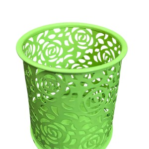 Flower Design Pen Pencil Holder | Light Green Desk Organizer for Office, Study & Home Flower Design Pen Pencil Holder | Light Green Desk Organizer for Office, Study & Home