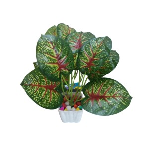 Artificial Indoor Leaf Plant with Pot – Realistic Faux Greenery, No Maintenance, Perfect for Home, Office or Shelf Décoration. Artificial Indoor Leaf Plant with Pot – Realistic Faux Greenery, No Maintenance, Perfect for Home, Office or Shelf Décoration.