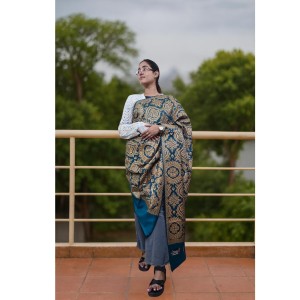 Women’s Traditional Shawl | Soft & Warm Winter Wrap Stole | Elegant Ethnic Design for Casual | Fashion Shawl for Women (Green) Women’s Traditional Shawl | Soft & Warm Winter Wrap Stole | Elegant Ethnic Design for Casual | Fashion Shawl for Women (Green)
