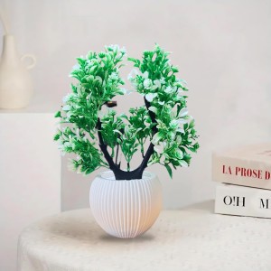 HiTechMart Artificial Heart-Shaped Green Plant in Vase – Lifelike Faux Bonsai Tree for Home Décor, Office, Living Room, Table Centerpiece, and Gift – Elegant & Maintenance-Free HiTechMart Artificial Heart-Shaped Green Plant in Vase – Lifelike Faux Bonsai Tree for Home Décor, Office, Living Room, Table Centerpiece, and Gift – Elegant & Maintenance-Free