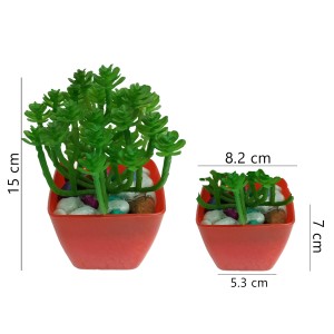 Hitech Artificial Green Bonsai with Pot for Home, Garden and Office Decor Hitech Artificial Green Bonsai with Pot for Home, Garden and Office Decor