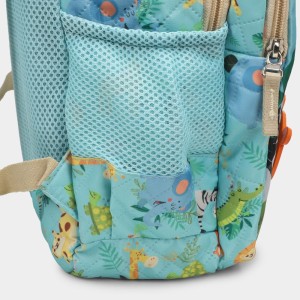 Kid's Blue Cartoon Printed Bag - (M3915) Kid's Blue Cartoon Printed Bag - (M3915)