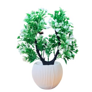 HiTechMart Artificial Heart-Shaped Green Plant in Vase – Lifelike Faux Bonsai Tree for Home Décor, Office, Living Room, Table Centerpiece, and Gift – Elegant & Maintenance-Free HiTechMart Artificial Heart-Shaped Green Plant in Vase – Lifelike Faux Bonsai Tree for Home Décor, Office, Living Room, Table Centerpiece, and Gift – Elegant & Maintenance-Free