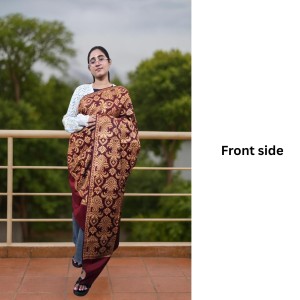 Women’s Traditional Shawl | Soft & Warm Winter Wrap Stole | Elegant Ethnic Design for Casual | Fashion Shawl for Women (Maroon) Women’s Traditional Shawl | Soft & Warm Winter Wrap Stole | Elegant Ethnic Design for Casual | Fashion Shawl for Women (Maroon)