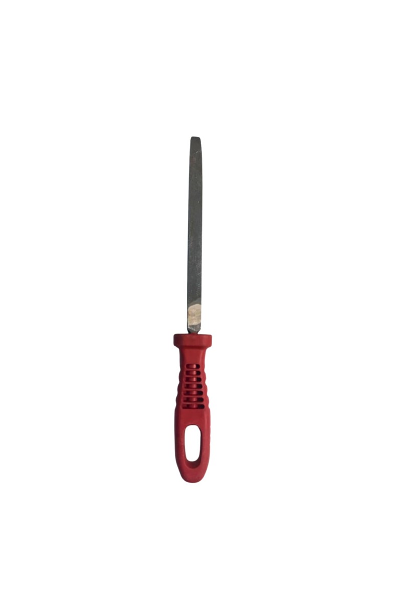 Triangular Hand File Tool (3-Sided) with Ergonomic Handle | Durable Steel File for Metal, Wood, Sharpening & Finishing