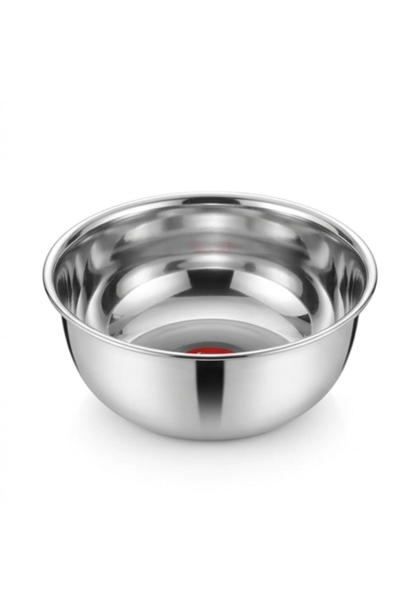 Stainless Steel Multipurpose Bowl for Kitchen & Dining | Deep Mixing Bowl for Serving, Washing & Food Preparation | Rust Resistant Mirror Finish Utility Bowl for Home Use