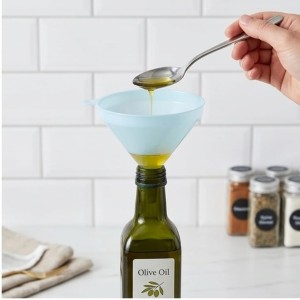 Multipurpose Plastic Funnel with Wide Mouth & Narrow Spout | Lightweight Liquid Transfer Funnel for Kitchen, Oil, Water & Storage Bottles | Durable & Easy to Use Multipurpose Plastic Funnel with Wide Mouth & Narrow Spout | Lightweight Liquid Transfer Funnel for Kitchen, Oil, Water & Storage Bottles | Durable & Easy to Use