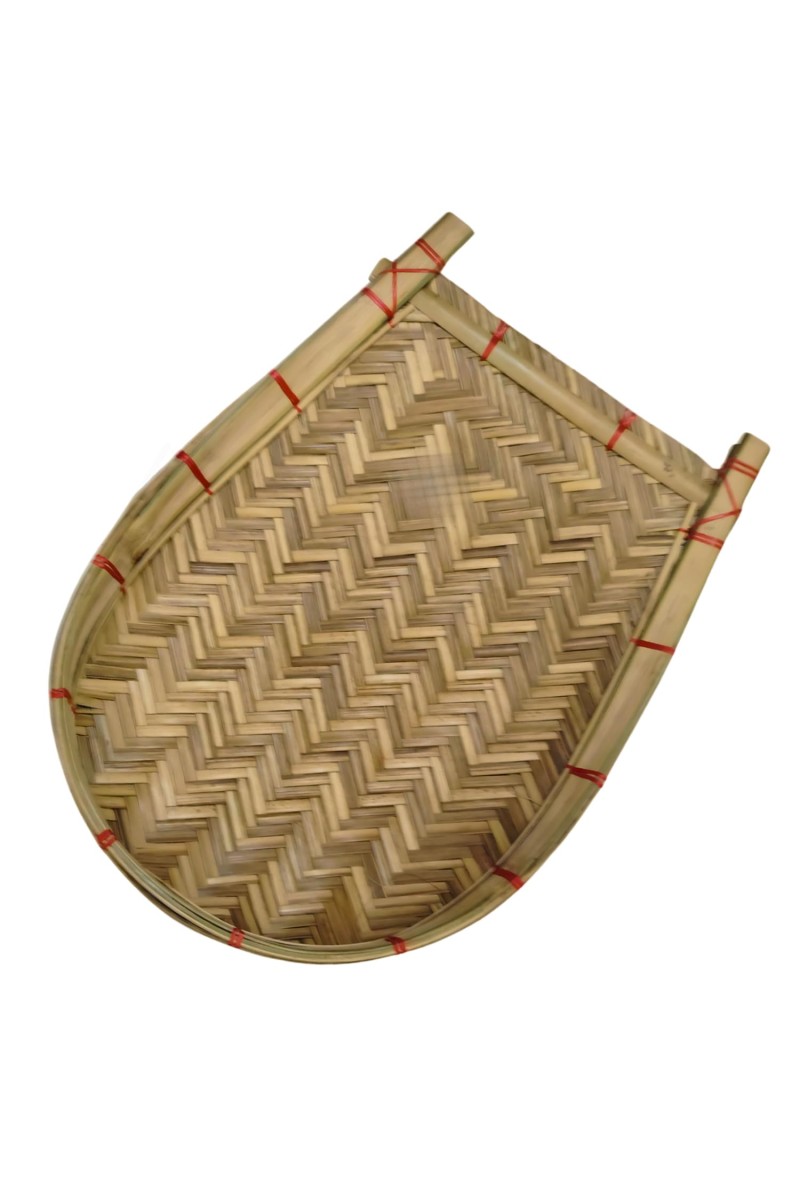 Handmade Bamboo Kulo Basket for Puja & Kitchen Use | Traditional Bengali Bamboo Soop Tray for Grain Cleaning & Decoration(à¦¬à¦¾à¦à¦¶à§‡à¦° à¦•à§à¦²à§‹)