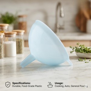 Multipurpose Plastic Funnel with Wide Mouth & Narrow Spout | Lightweight Liquid Transfer Funnel for Kitchen, Oil, Water & Storage Bottles | Durable & Easy to Use Multipurpose Plastic Funnel with Wide Mouth & Narrow Spout | Lightweight Liquid Transfer Funnel for Kitchen, Oil, Water & Storage Bottles | Durable & Easy to Use