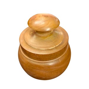 Handcrafted Wooden Jar with Lid | Multipurpose Storage Container for Kitchen, Sugar, salt,dry fruits & Home Décoration (Pack of 2) Handcrafted Wooden Jar with Lid | Multipurpose Storage Container for Kitchen, Sugar, salt,dry fruits & Home Décoration (Pack of 2)