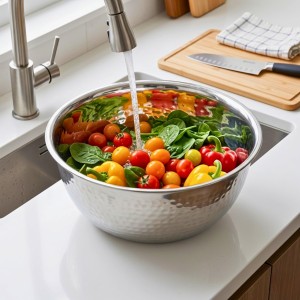 Stainless Steel Multipurpose Bowl for Kitchen & Dining | Deep Mixing Bowl for Serving, Washing & Food Preparation | Rust Resistant Mirror Finish Utility Bowl for Home Use Stainless Steel Multipurpose Bowl for Kitchen & Dining | Deep Mixing Bowl for Serving, Washing & Food Preparation | Rust Resistant Mirror Finish Utility Bowl for Home Use