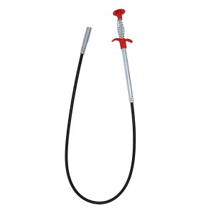 Drain Snake Clog Remover Tool | Flexible Grabber Pickup Cleaning Tool for Sink, Bathroom, Kitchen, Wash Basin & Pipe Drain Blockage Removal | Spring Wire Drain Cleaner (Pack of 1)
