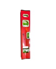 12 Inch Spirit Level Tool with 3 Bubble Vials & Built-in Measuring Scale | Heavy Duty Magnetic Level for Horizontal, Vertical & 45&deg; Angle Measurement | Ideal for Construction, Carpentry & DIY Projects