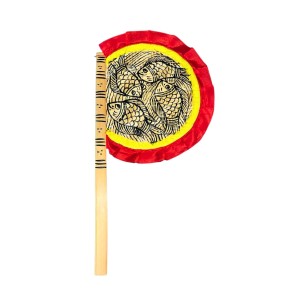 Handmade Bamboo Hand Fan (Hatpakha) â€“ Traditional Hand-Painted Handheld Fan for Cool Air, Home DÃ©cor, Festivals & Puja