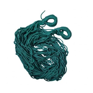 Nylon Net Hammock Swing for Adults â€“ Strong & Comfortable Hanging Jhulna for Indoor, Outdoor, Balcony, Home & Bedroom Use (Sea Green)