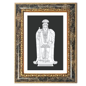 Venkateswara Decorative Photo Frame With White Mount | Premium Wall & Tabletop Picture Frame | Home, Office & Temple Decoration | 10x14 Inch (Pack Of 1) (F32381) Venkateswara Decorative Photo Frame With White Mount | Premium Wall & Tabletop Picture Frame | Home, Office & Temple Decoration | 10x14 Inch (Pack Of 1) (F32381)