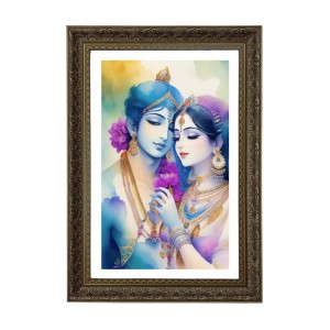 Vertical16X24 Inches Frame Big Photo Frame - 20x28 Inches For Home,Temple & Office Decoration (F10788)