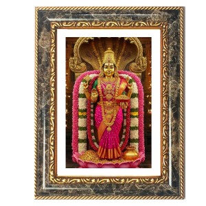 Madhubani Folk Art Decorative Photo Frame With White Mount | Premium Wall & Tabletop Picture Frame | Home, Office & Temple Decoration | 12x16 Inch (Pack Of 1) (F32662)