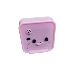 Alarm Clock Compact Pink Square Quartz – 3.48 Inch Silent Desk/Table Clock for Bedroom, Study & Travel Alarm Clock Compact Pink Square Quartz – 3.48 Inch Silent Desk/Table Clock for Bedroom, Study & Travel