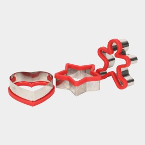 Steel Cookie Cutter Set of 3(Pack of 3) Steel Cookie Cutter Set of 3(Pack of 3)