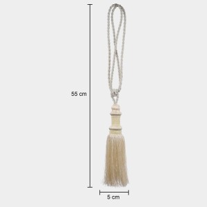 Home Beautiful Cotton Blend Tieback Rope - (M2889) Home Beautiful Cotton Blend Tieback Rope - (M2889)