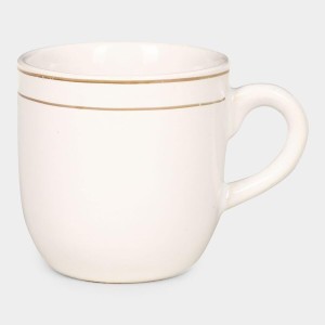 HiTech Sales 120 ml Stoneware Cup Set - Set of 6 (White) | Microwave Safe & Durable | Ideal for Tea & Coffee HiTech Sales 120 ml Stoneware Cup Set - Set of 6 (White) | Microwave Safe & Durable | Ideal for Tea & Coffee