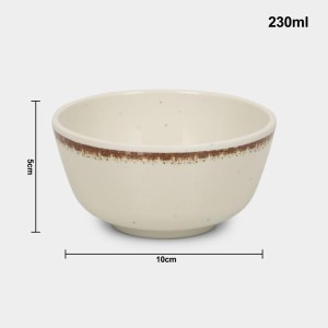 230ml & Melamine Bowl - (M1250) 230ml & Melamine Bowl - (M1250)