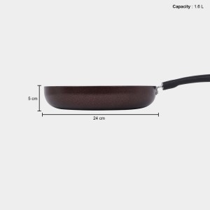 1.6 L Aluminium Fry Pan - (M1355) 1.6 L Aluminium Fry Pan - (M1355)